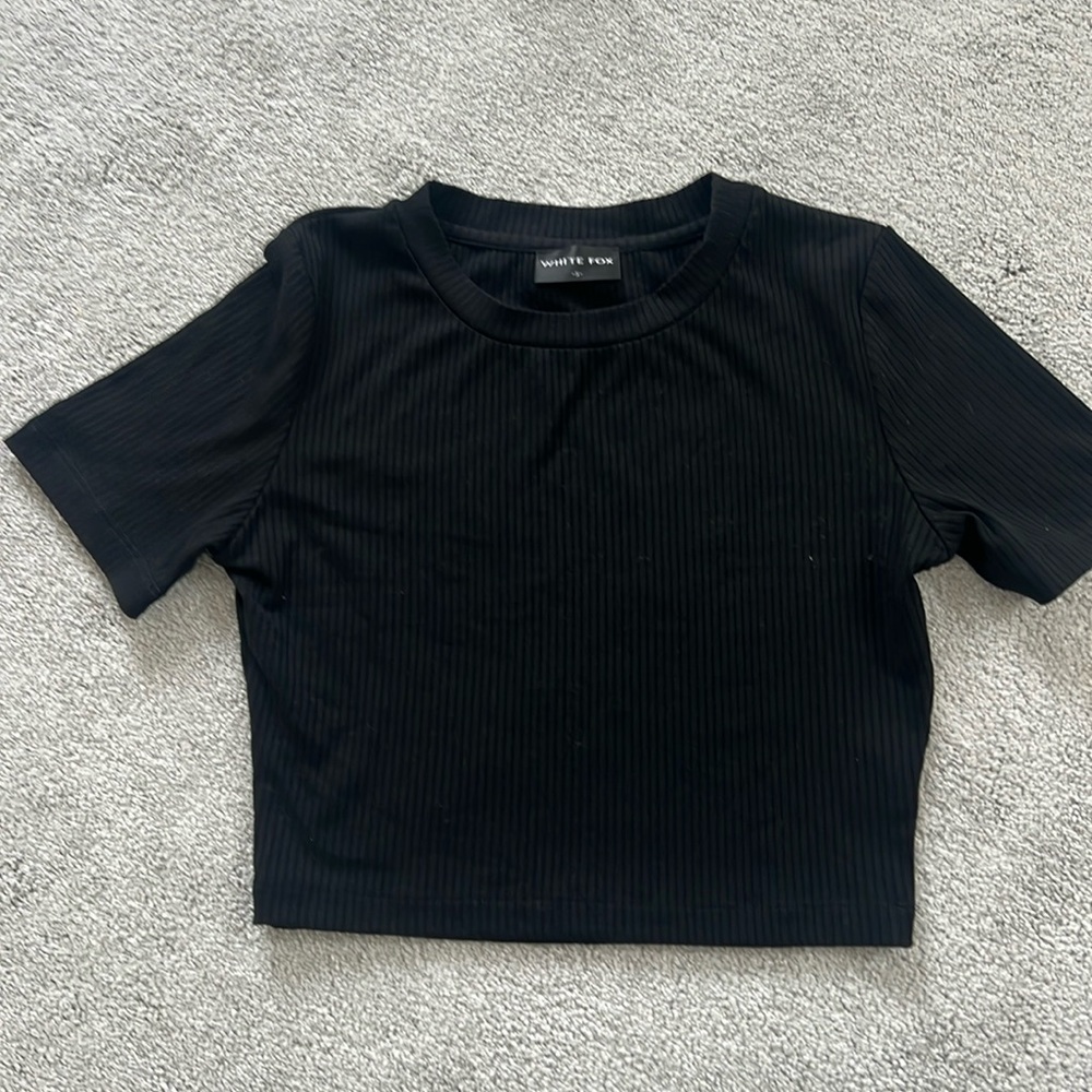 White fox - s crop top